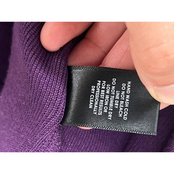 Midnight Hour Moon Sword Embroidered Purple Cardigan Sz XXL Whimsy Goth Fairy - Picture 5 of 13